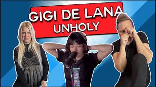 Vocal Coaches React To: Gigi De Lana | Unholy #reactions #gigidelana