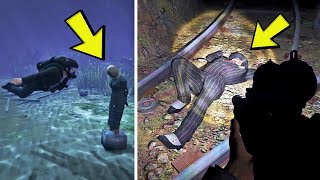 حل لغز جميع الجثث السرية المتخفية في لعبة جي تي أي 5 | GTA V Dead Bodies Secrets