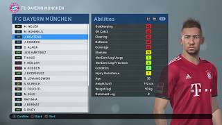 PES 2019 ● Bayern Munich Badge, Kits, Player faces \u0026 stats - PesUniverse V1 Option File (PS4)