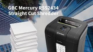 GBC Shredder Mercury RSS2434