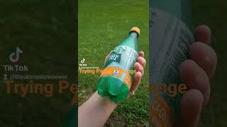 Trying Perrier L'Orange 2/10 #shorts #review #drinkreview #perrier