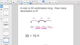 Lesson 65: Decimal Parts of a Meter