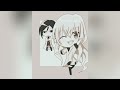 【初投稿】薬研ニキ u0026乱ちゃんイラストのメイキング。