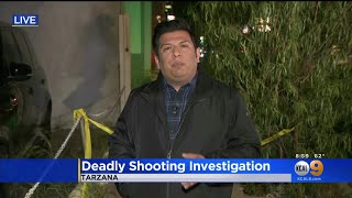 Victim shot and killed at Tarzana marijuana dispensary during armed robbery; Suspects still at large