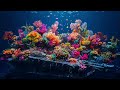 coral reef sleepscape gentle waves u0026 ocean calm live 4k