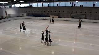 Abschlussfeier 2018 Skating Graces Senioren freestyle