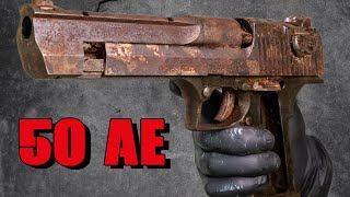 Desert Eagle restoration - 50 a.e. caliber gun restoration