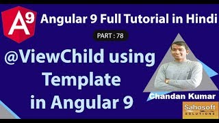 @ViewChild using Template in Angular 9 : Angular 9 Full Tutorial in Hindi