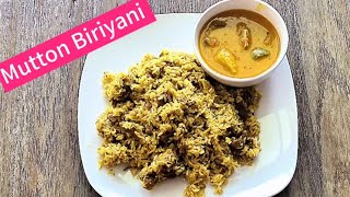 Mutton Biriyani | Seeraga samba rice mutton biriyani | Authentic mutton biriyani recipe | #biriyani