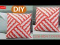 Use Your Scraps For Cushion Cover|Patchwork Technique|DIY Cushion Cover