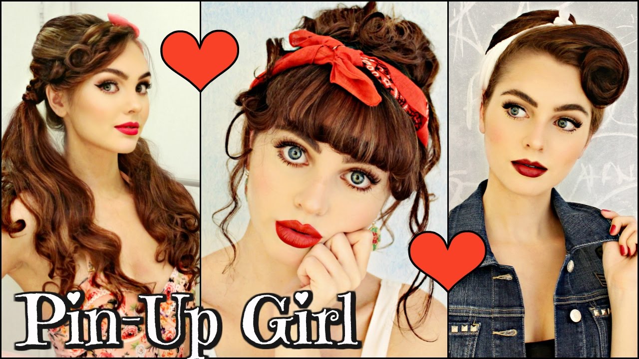 1950s Pin Up Girl Hairstyles Hairstyle Guides