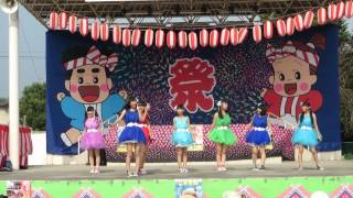 あかぎ団 2015.8.2 前橋市粕川まつり「ぐんまのキャベツはNo.1」5-1