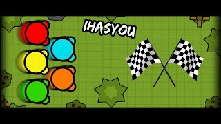 NEW MOOMOO.IO MINIGAMES - RACE ACROSS THE MAP!! // BEST TEAM DESTROYING BASES!! // MOOMOO - iHASYOU