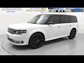 2019 Ford Flex Limited AWD - White