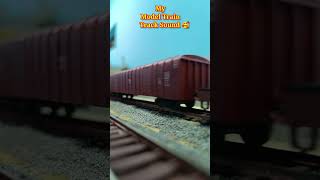 Track Sound of My Indian Model Train  | Indian Railways #shorts #trainvideo #indianrailways