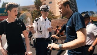 Polizei stoppt Nico Rosberg \u0026 uns in Monaco!