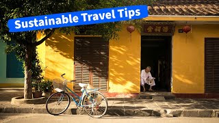 Sustainable Travel Tips