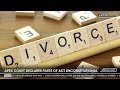 concourt declares parts of divorce act unconstitutional