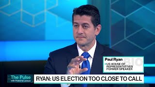 Former House Speaker Ryan on US Election, China, Tax Rate Policy, Geopolitics