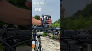 This holder is sturdy and fits your phone with or without a case.#Lamicall bike phone mount