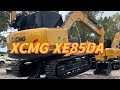 Used excavator XCMG XE85DA for sale in China. Good performance, wholesale price.