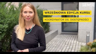 Zapisz się na wrześniową edycję Kursu Koordynator ds. dostępności