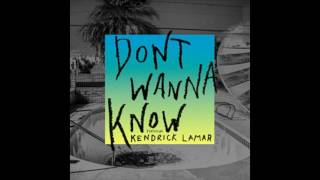 Maroon 5 Feat Kendrick Lamar - Dont Wanna Know Extended