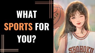 What Sports For You? (Personality Test) | Aesthetic Quiz  | Pick one