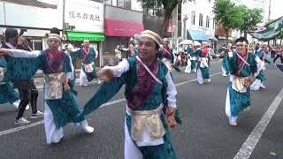 第６６回よさこい祭り　爽郷やまもと連　二日目　～菜園場競演場～　三回目