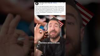 The Alarming Truth About Trump's Citizenship Revocation Plan #immigrationreform #citizenship