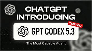 Vibe Coding With GPT 5.3 Codex *NEW*