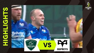 Instant Highlights - Section Paloise v Ospreys Round 3 | EPCR Challenge Cup 2024/25