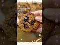 蓝莓燕麦坚果饼干 气炸锅料理 air fried blueberry oat nut cookies shorts baking bakery pastry biscuit