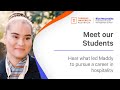 Meet Madeleine, International Hotel & Resort Management student at BMIHMS