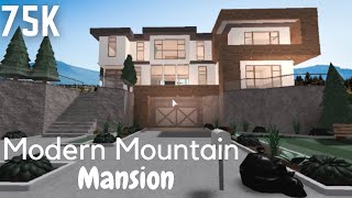 Modern Kitchen 37k Speedbuild Roblox Bloxburg - roblox bloxburg modern mansion ideas