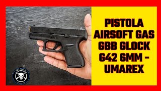 Uma das Menores Pistolas de Airsoft GBB, a GLOCK G42 da Umarex!