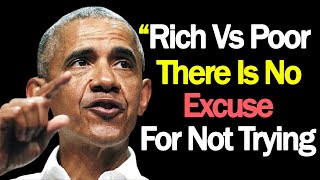 RICH VS POOR MINDSET Barack Obama's Inspirational Speech with Subtitles