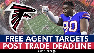 Falcons Free Agent Targets: Post-NFL Trade Deadline Ft. A Former 1st Round Pick