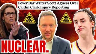 Scott Agness BANNING goes NUCLEAR! Fever get PR BACKLASH in Caitlin Clark CENSOR Scandal!