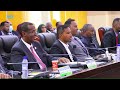 Shirka golaha wasiirada Puntland oo maanta looga hadlay arrimaha doorashooyinka iyo abaaraha.