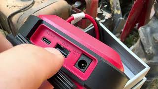 Testing, Dead Battery Use, Options, and Review of HulkMan Alpha85 Jump Starter