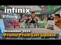 Infinix Promo Price List Update November 2024 | Infinix Hot 50 Series | GT 20 Pro | Note 40 5G