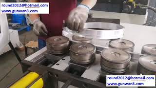 Multi roller aluminum profile bending machine