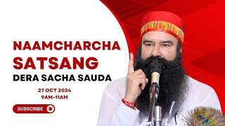 Sirsa | 27 October 2024 | Live Naamcharcha Satsang |@SaintMSGInsan