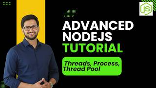 Nodejs Tutorial 10: Worker Threads & Process | Is Node.js multithreaded? Advanced Node.js