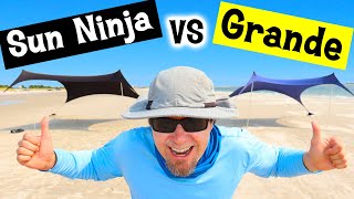 Neso Grande Vs Sun Ninja In-depth Beach Canopy Review