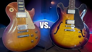 Gibson Les Paul vs. Gibson ES335!