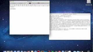 Write C code for Mac OSX: Tutorial 1