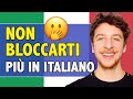 Cosa Fare Se Ti Blocchi Quando Parli L’Italiano? 🔒 (SUB ITA) | Imparare l'Italiano