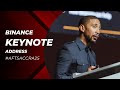 Binance Keynote Address | #AFTSACCRA25